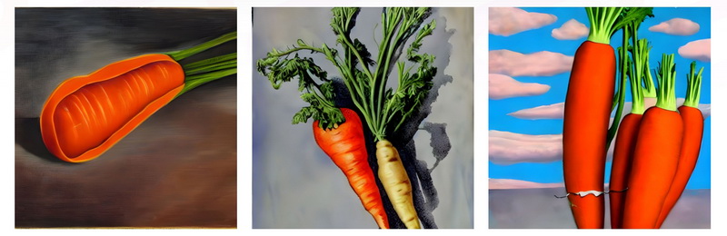 Варианты «art Dali carrot»