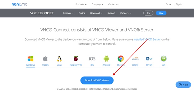 Как подключиться к серверу по VNC