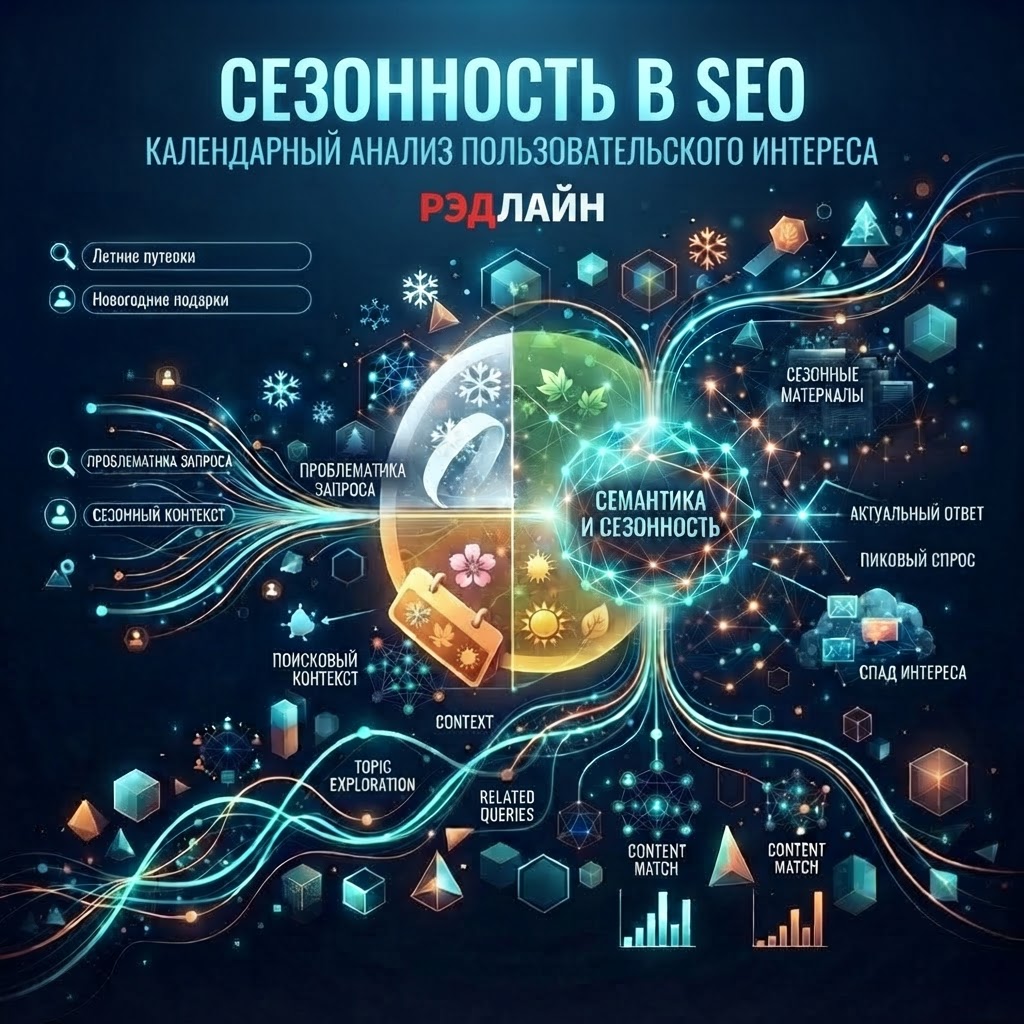 Сезонность в SEO: как анализировать спрос, не путать падение с катастрофой и готовить сайт к пику продаж