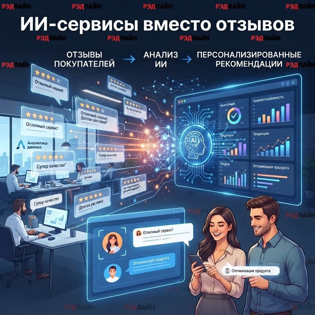 Половина покупателей используют ИИ-сервисы вместо чтения отзывов: как бизнесу не потерять клиента в новой реальности