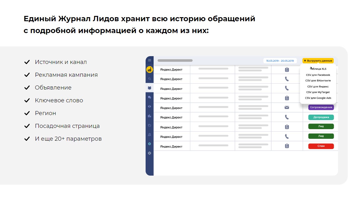 Установка и настройка Call tracking и Email tracking на сайтах в Хабаровске и по всей России