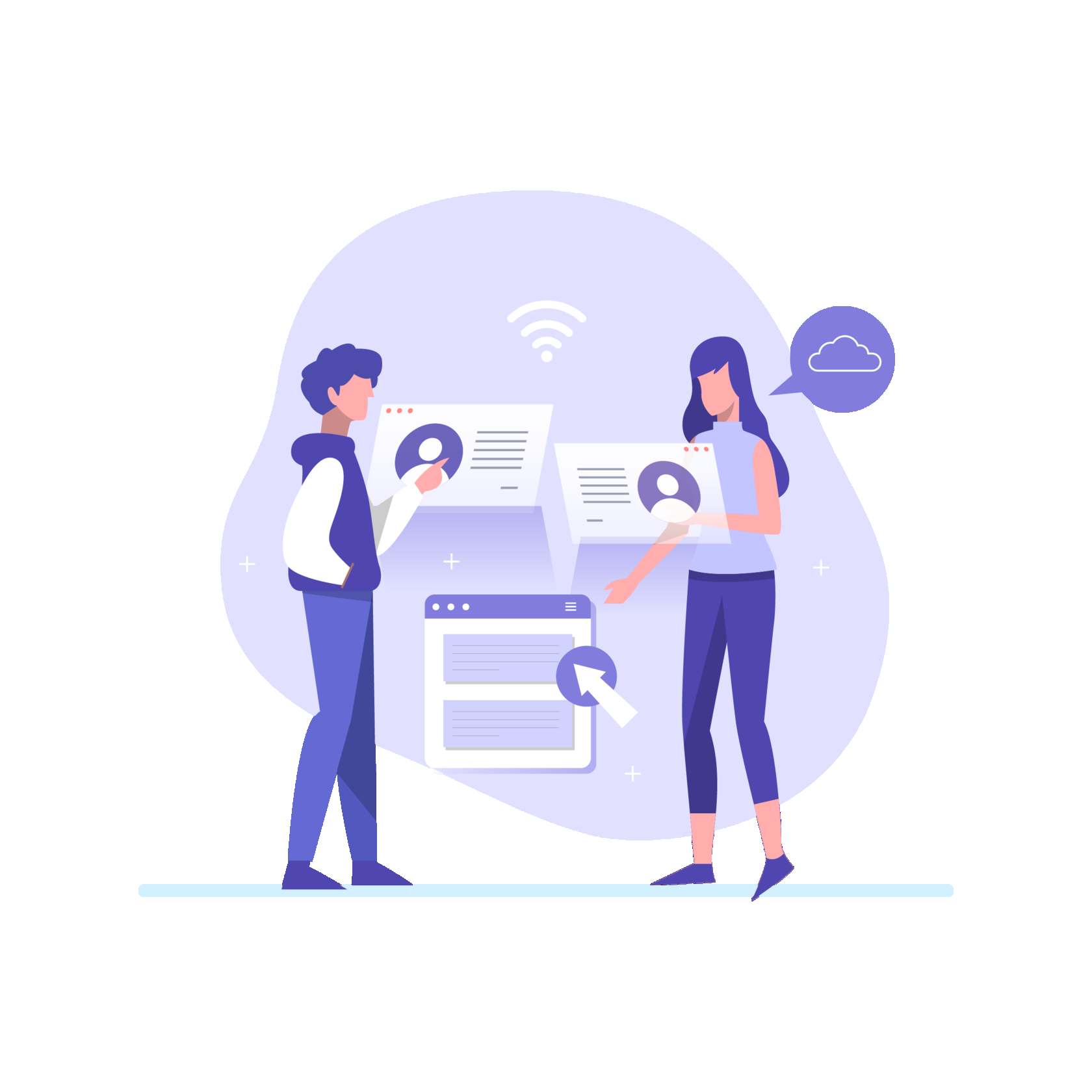 Создание групп в соц.сетях