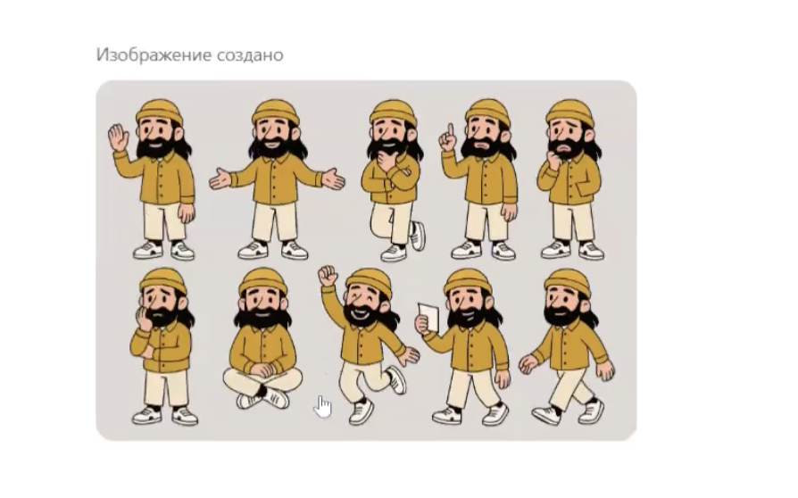 Бывало, что новая версия получалась хуже предыдущей. Тогда я просто указывал на это и просил
вернуться к лучшему варианту