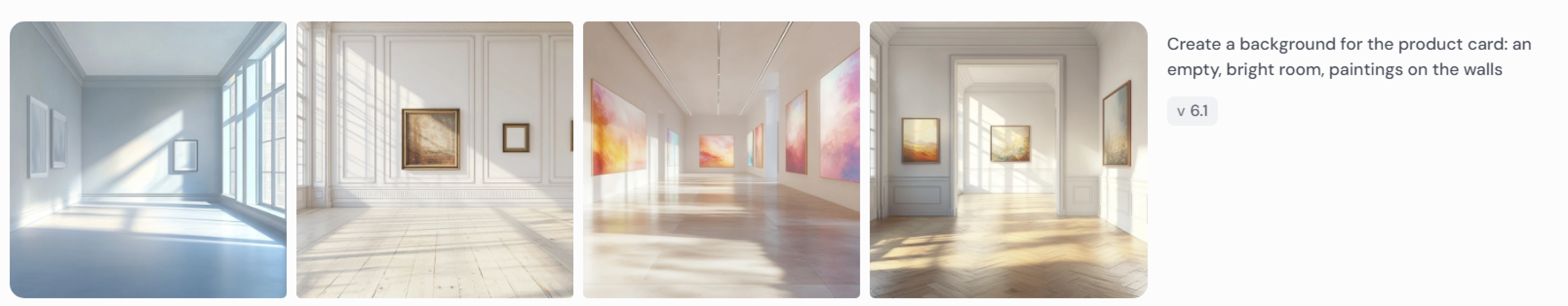 изображения, сгенерированные в веб-версии Midjourney